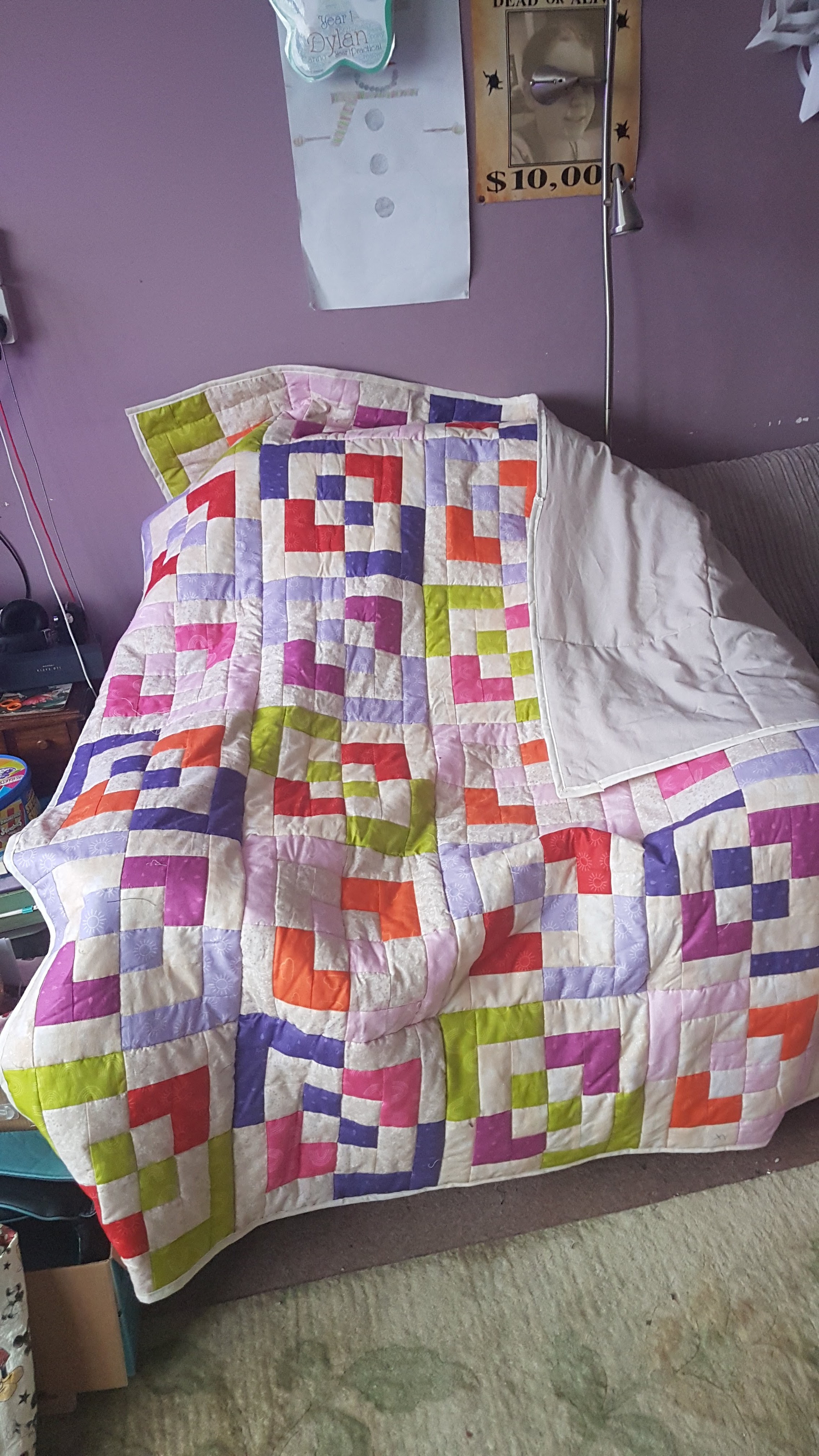 There's nowhere big enough in my house to lay this out fully!